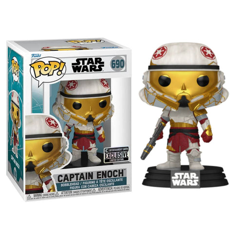Funko POP (690) Star Wars Ahsoka Captain Enoch EE Exclusive Funko POP (690) Star Wars Ahsoka Captain Enoch EE Exclusive