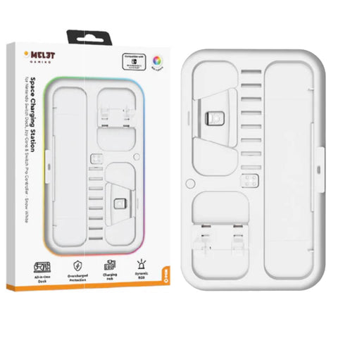 Omelet Gaming Space Charging Station - Snow White Omelet Gaming Space Charging Station - Snow White