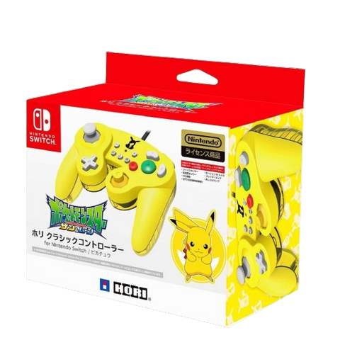 Nintendo Switch Hori Classic Controller - Pikachu Yellow Nintendo Switch Hori Classic Controller - Pikachu Yellow