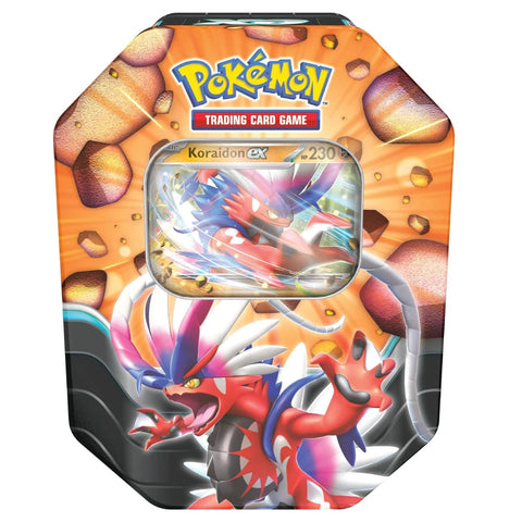 Pokemon Summer Ex Small Tin - Koraidon ex Pokemon Summer Ex Small Tin - Koraidon ex