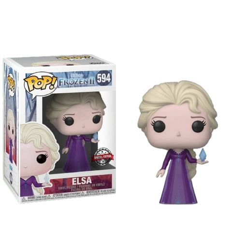 Funko POP! (594) Frozen 2 Purple Dress Elsa Special Funko POP! (594) Frozen 2 Purple Dress Elsa Special