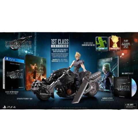 PS4 Final Fantasy VII Remake (1st Class Edition) PS4 Final Fantasy VII Remake (1st Class Edition)