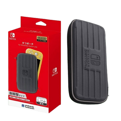 Nintendo Switch Lite Hori Slim Hard Pouch - Black x Gray Nintendo Switch Lite Hori Slim Hard Pouch - Black x Gray