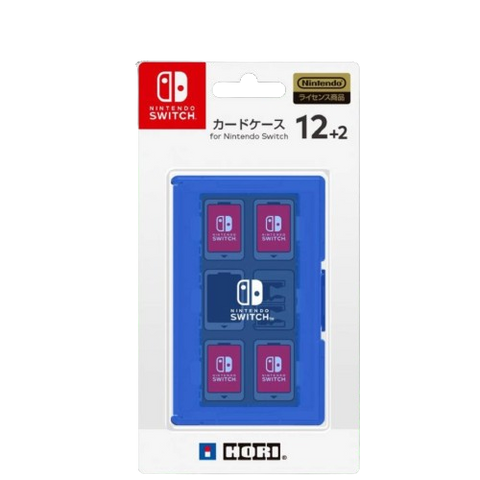 Nintendo Switch Hori 12+2 Card Case - Blue Nintendo Switch Hori 12+2 Card Case - Blue