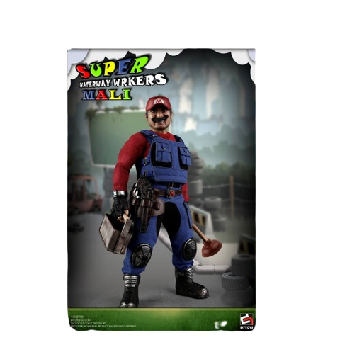 D7Toys 1/6 Super Waterway Workers Mali D7Toys 1/6 Super Waterway Workers Mali