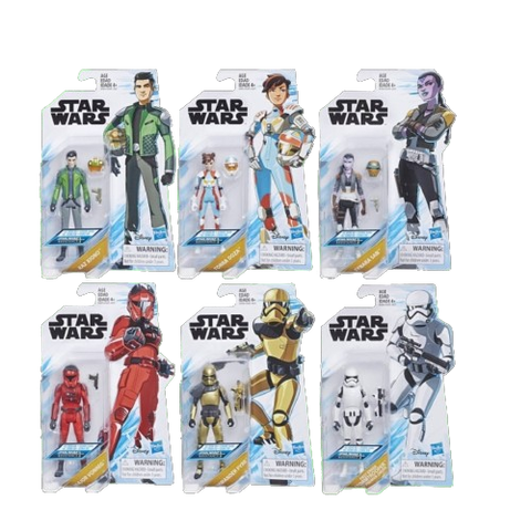 Star Wars Resistance 4" Figure (Set of 6) Star Wars Resistance 4" Figure (Set of 6)