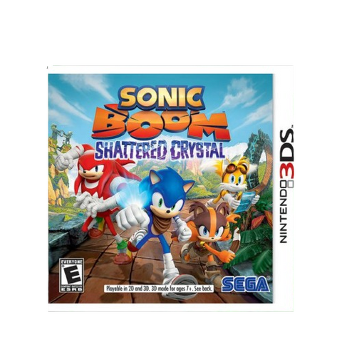 3DS Sonic Boom: Shattered Crystal 3DS Sonic Boom: Shattered Crystal