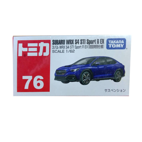 Takara Tomy Subaru WEX S4 STI Sport R EX Blue (76) Takara Tomy Subaru WEX S4 STI Sport R EX Blue (76)