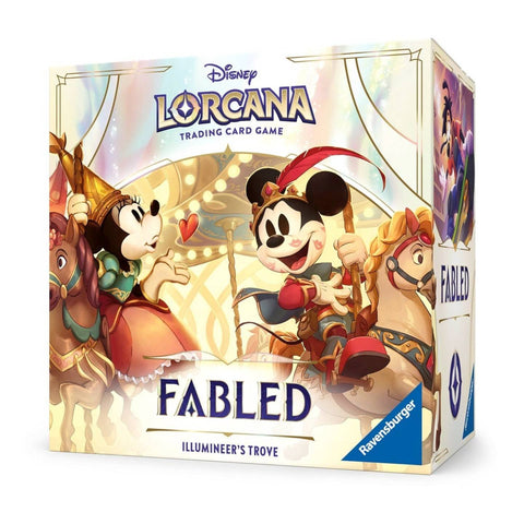 Disney Lorcana Set 9 Fabled Illumineer's Trove Set Disney Lorcana Set 9 Fabled Illumineer's Trove Set