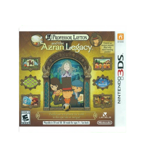 3DS Professor Layton and the Azran Legacy 3DS Professor Layton and the Azran Legacy