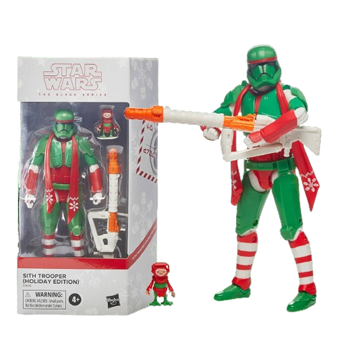 Star Wars Black Series Holiday Edition Sith Trooper Star Wars Black Series Holiday Edition Sith Trooper