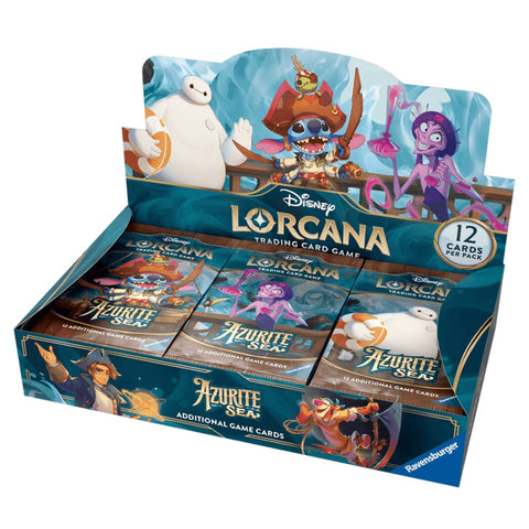 Disney Lorcana Set 6 Azurite Sea Booster Disney Lorcana Set 6 Azurite Sea Booster