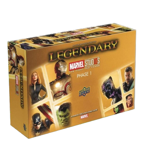 Upper Deck Marvel Phase 1 Legendary Deck Game Upper Deck Marvel Phase 1 Legendary Deck Game