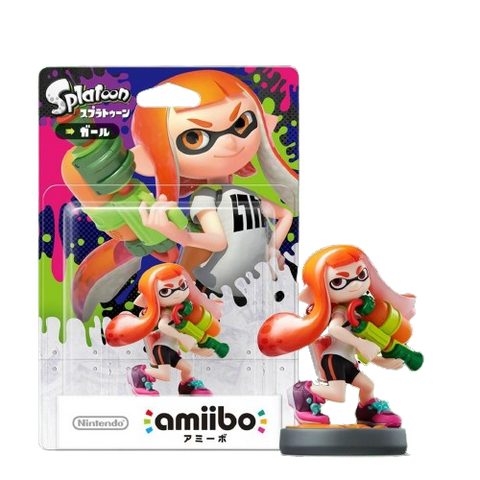 Amiibo Splatoon Girl (Orange) Amiibo Splatoon Girl (Orange)