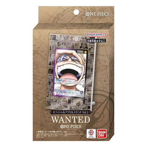 One Piece Card Game Acrylic Stand Vol.2 - Wanted One Piece Card Game Acrylic Stand Vol.2 - Wanted