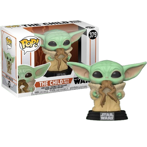 Funko POP! (379) Star Wars The Mandalorian The Child with Frog Funko POP! (379) Star Wars The Mandalorian The Child with Frog