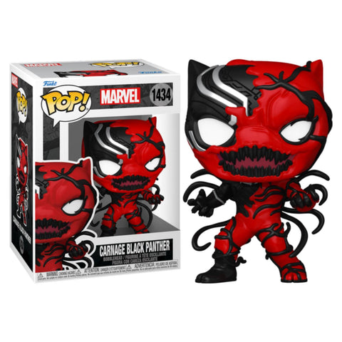 Funko POP! (1434) Marvel Carnage Black Panther Funko POP! (1434) Marvel Carnage Black Panther