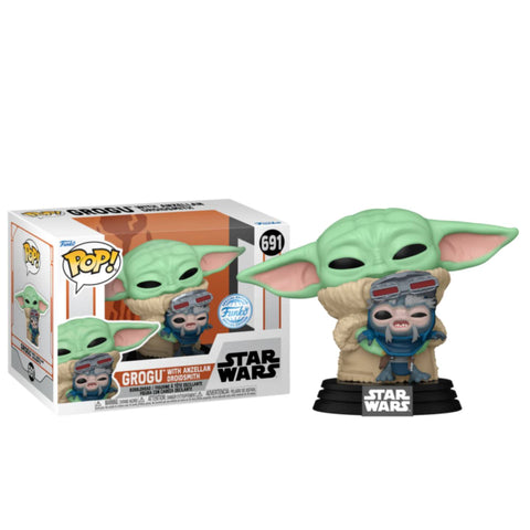Funko POP! (691) Star Wars Grogu with Anzellan Special Edition Funko POP! (691) Star Wars Grogu with Anzellan Special Edition