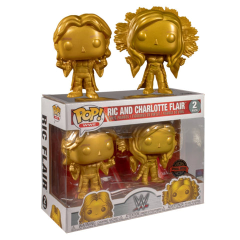 Funko 2 Pack WWE Ric And Charlotte Flair Special Funko 2 Pack WWE Ric And Charlotte Flair Special