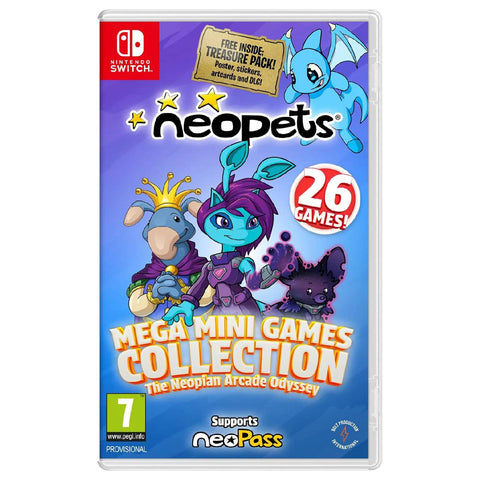 Nintendo Switch Neopets Mega Mini Games Collection (EU) Nintendo Switch Neopets Mega Mini Games Collection (EU)