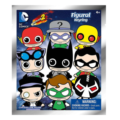 DC Comics Series 2 Figural Key Chain Blind Bag DC Comics Series 2 Figural Key Chain Blind Bag