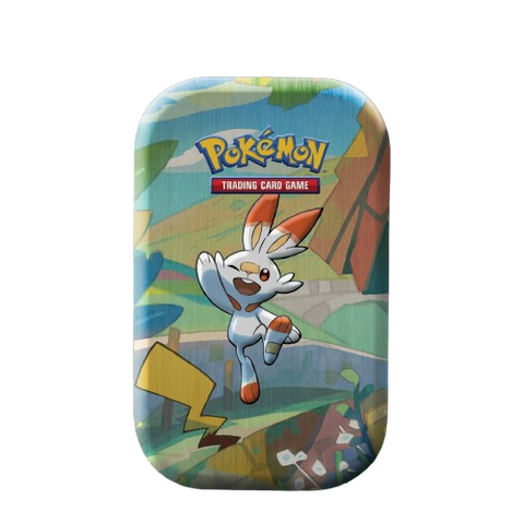 Pokemon TCG Galar Pals Scorbunny Mini Tin Pokemon TCG Galar Pals Scorbunny Mini Tin