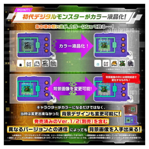 Bandai Digimon Color Ver.3 Original Purple