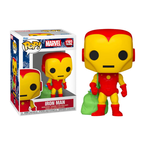 Funko POP! (1282) Marvel Holiday Iron Man with Bag Funko POP! (1282) Marvel Holiday Iron Man with Bag