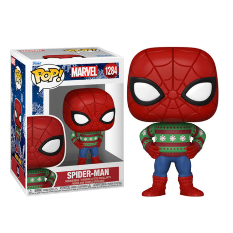 Funko POP! (1284) Marvel Holiday Spider-Man with Sweater Funko POP! (1284) Marvel Holiday Spider-Man with Sweater