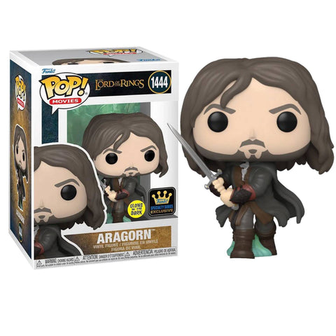 Funko POP! (1444) The Lord of the Rings Aragorn Glow-in-the-Dark Exclusive Funko POP! (1444) The Lord of the Rings Aragorn Glow-in-the-Dark Exclusive