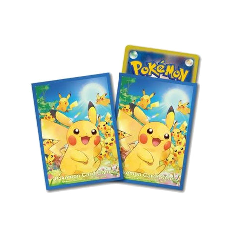 Pokemon Card Game Pikachu Gathering Sleeves (Local) Pokemon Card Game Pikachu Gathering Sleeves (Local)