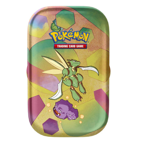 Pokemon SV3.5 Mini Tin - Scyther, Koffing Pokemon SV3.5 Mini Tin - Scyther, Koffing