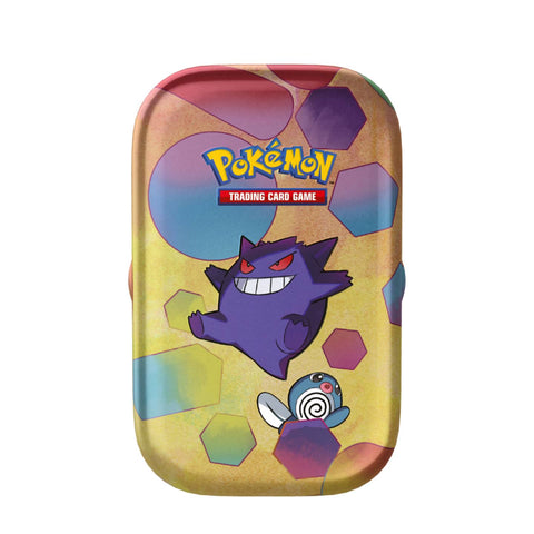 Pokemon SV3.5 Mini Tin - Gengar, Poliwag Pokemon SV3.5 Mini Tin - Gengar, Poliwag