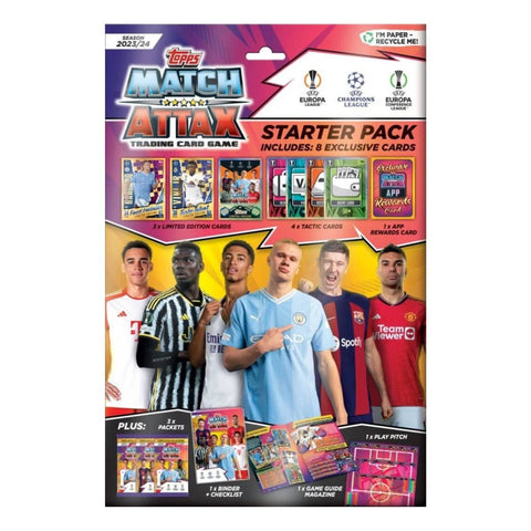 Topps Match Attax UEFA CL&EL 2023/24 Starter Pack Topps Match Attax UEFA CL&EL 2023/24 Starter Pack