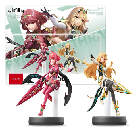 Amiibo Super Smash Bros No.92 Pyra + Mythra 2 Pack (Europe) Amiibo Super Smash Bros No.92 Pyra + Mythra 2 Pack (Europe)