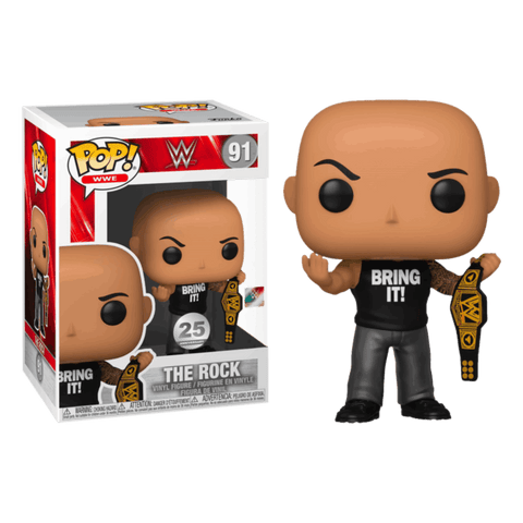 Funko POP! (91) WWE The Rock 25th Anniversary EE Exclusive