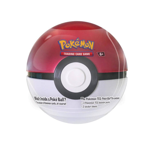 Pokemon TCG Pokeball Tin - Red (210-85275) Pokemon TCG Pokeball Tin - Red (210-85275)