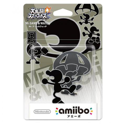 Amiibo Mr Game & Watch Super Smash Series