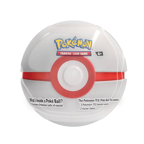 Pokemon TCG Pokeball Tin - White (210-85275) Pokemon TCG Pokeball Tin - White (210-85275)