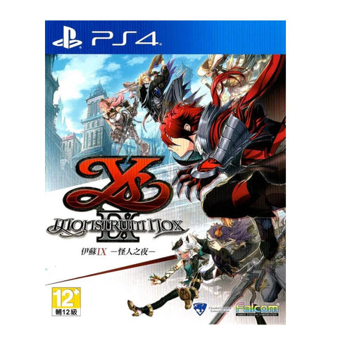 PS4 Ys IX: Monstrum Nox (R3) Chinese PS4 Ys IX: Monstrum Nox (R3) Chinese