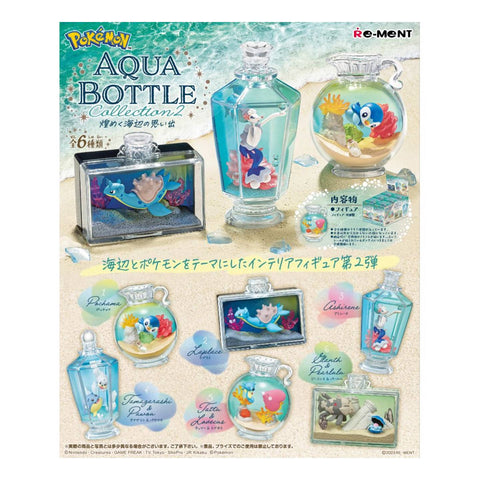 Re-Ment Pokemon Aqua Bottle Collection 2 (Set of 6) Re-Ment Pokemon Aqua Bottle Collection 2 (Set of 6)