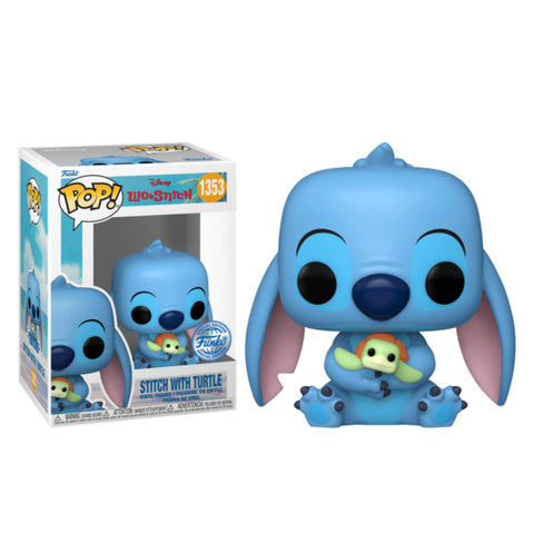 Funko POP! (1353) Lilo & Stitch with Turtle Special Edition Funko POP! (1353) Lilo & Stitch with Turtle Special Edition