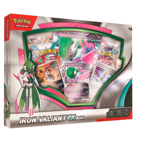 Pokemon TCG Iron Valiant ex Box Pokemon TCG Iron Valiant ex Box