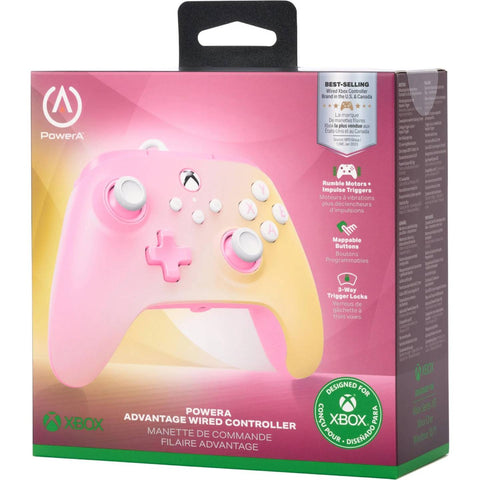 XBox Series X/S PowerA Advantage Wired Controller - Pink
