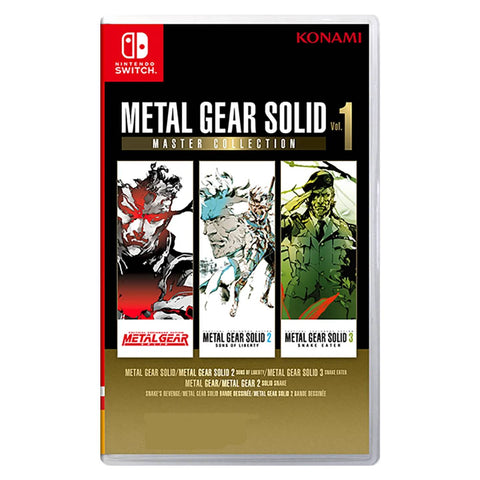 Nintendo Switch Metal Gear Solid: Master Collection Vol. 1 (Asia) Nintendo Switch Metal Gear Solid: Master Collection Vol. 1 (Asia)