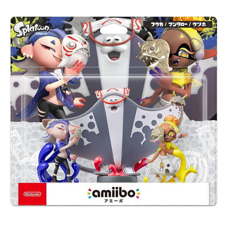 Amiibo Splatoon Big Man, Frye, Shiver Amiibo Splatoon Big Man, Frye, Shiver