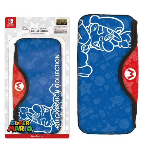 Nintendo Switch Keys Factory Quick Pouch Super Mario Nintendo Switch Keys Factory Quick Pouch Super Mario