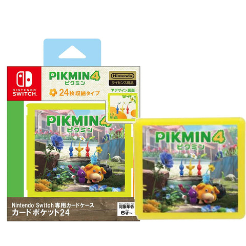 Nintendo Switch Maxgames Pikmin 4 24 Card Case Nintendo Switch Maxgames Pikmin 4 24 Card Case
