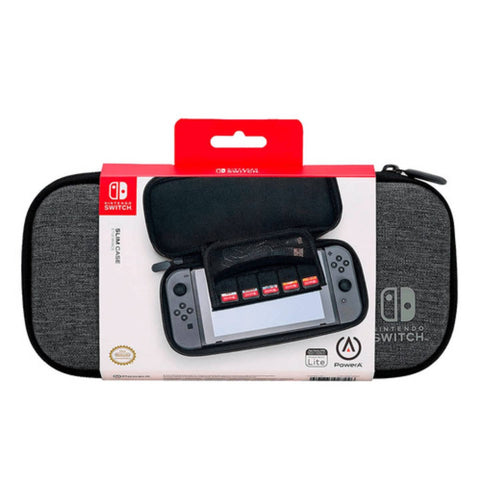 Nintendo Switch PowerA Slim Case Charcoal Nintendo Switch PowerA Slim Case Charcoal