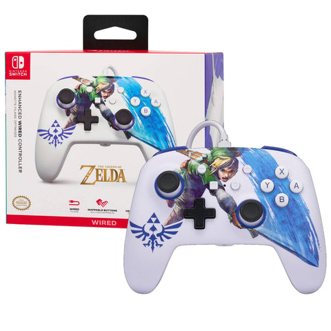 Nintendo Switch PowerA Enhanced Wired Controller Zelda Sword Nintendo Switch PowerA Enhanced Wired Controller Zelda Sword